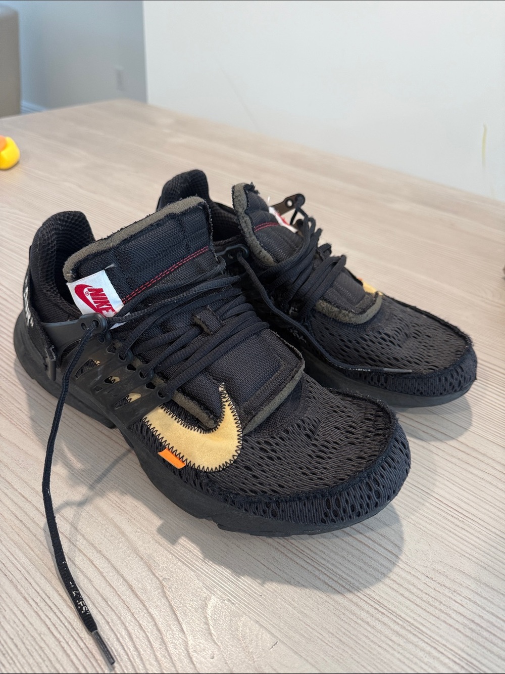 Off White Nike Air Preston mens virgil abloh size 14